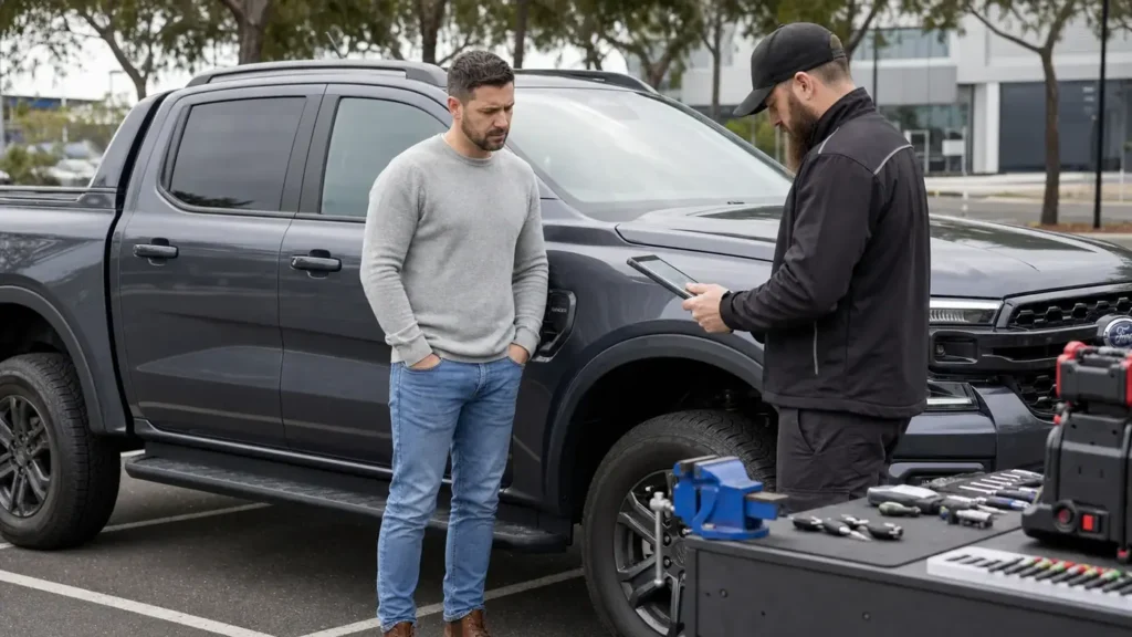 Lost car key replacement by a mobile auto and motorcycle locksmith in Werribee