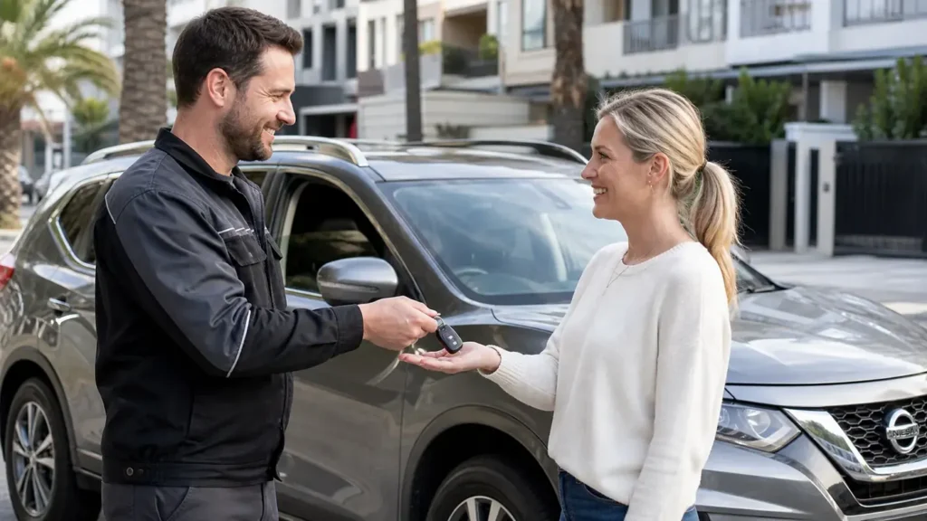 Successful car lockout service by a mobile auto and motorcycle locksmith in Werribee